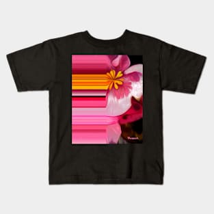 Palette of a Pink Begonia Kids T-Shirt